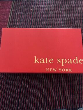 kate spade Red Box with Gold Logo